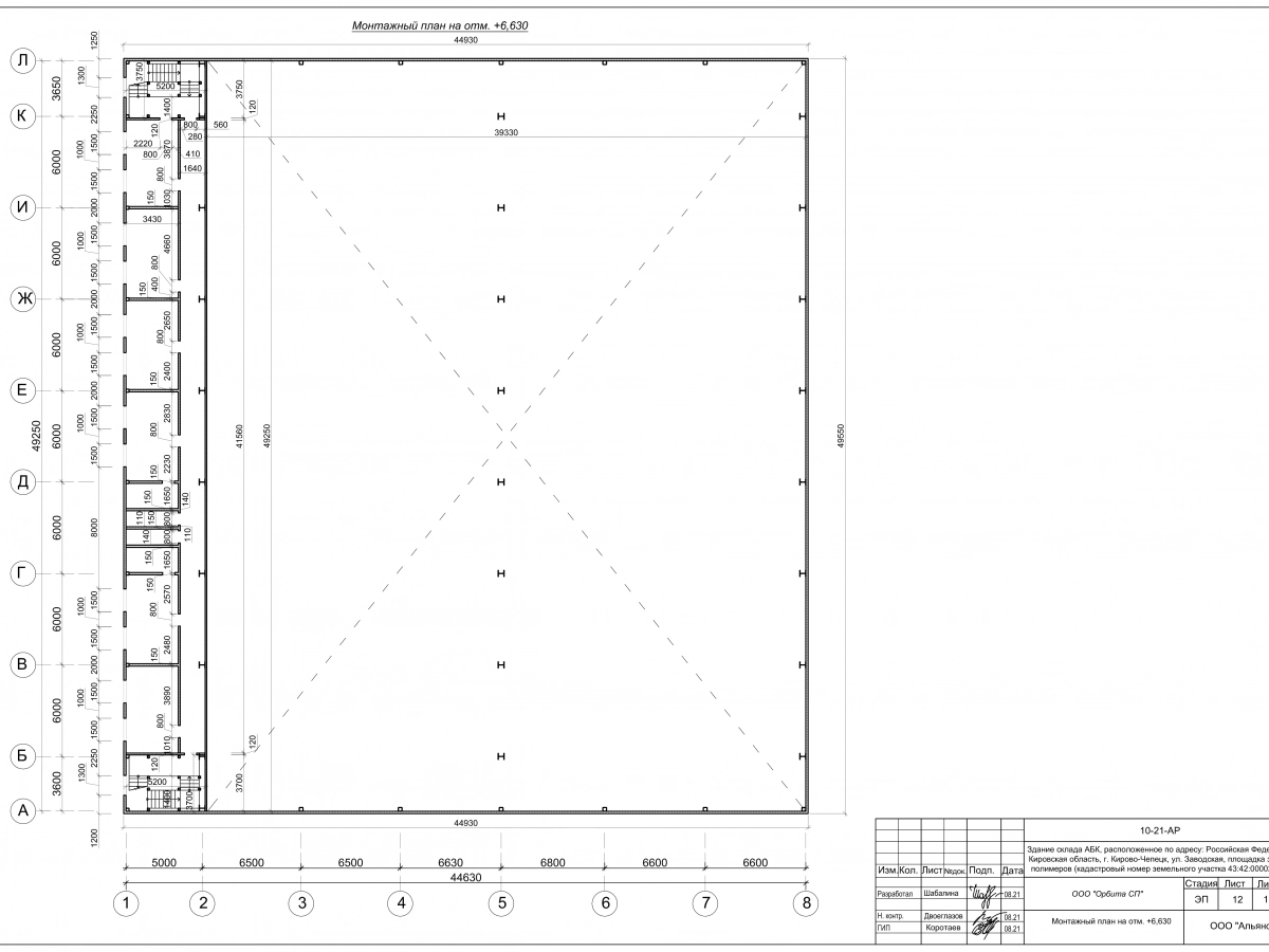 3D визуализация Склад-ангар из сэндвич-панелей - фото 26