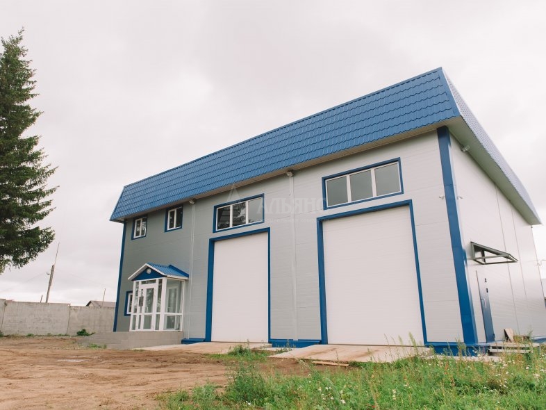 Грузовой автосервис из сэндвич-панелей - фото 7